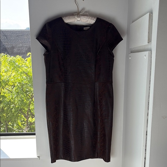 Chico's‎ Brown Snake Print Dress 2 - Picture 1 of 4
